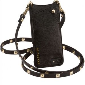 BANDOLIER Leather Sarah  iPhone 8 7 6 studded case